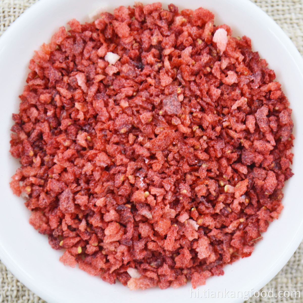 स्वस्थ फ्रीज सूखे स्ट्रॉबेरी Healthy Freeze Dried Strawberries